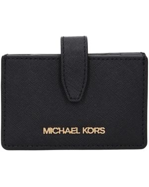 Michael Kors Black Leather Cardholder