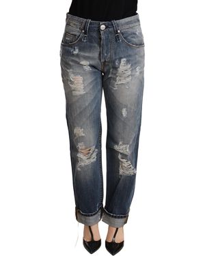 Acht Authentic Mid Waist Baggy Denim Jeans - Black
