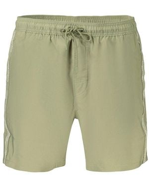 Calvin Klein Green Polyester Swim Shorts