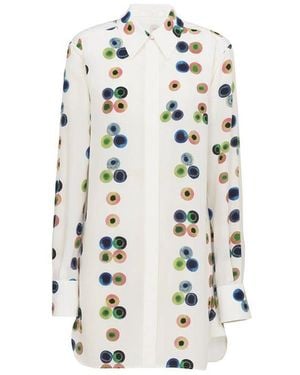 Chloé Shirt Dresses - White