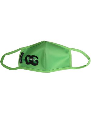 Dolce & Gabbana Green Polyester Dg Casa Logo Elastic Ear Strap Face Mask