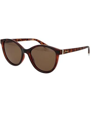 Polaroid Brown Plastic Sunglasses