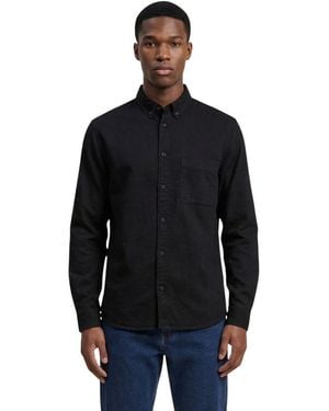 Only & Sons Black Denim Shirt