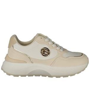 Laura Biagiotti Beige Polyurethane Female Sneaker - Gray
