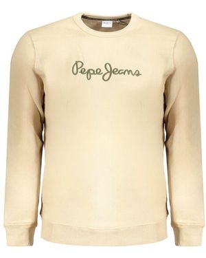 Pepe Jeans Cotton Jumper - Natural