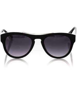 Frankie Morello Chic Geometric Wayfarer Sunglasses - Blue