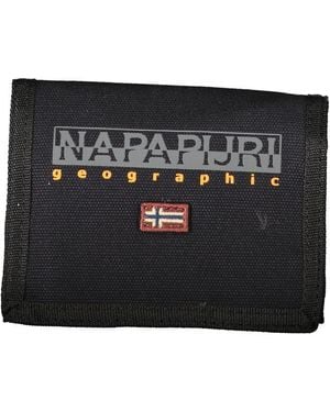 Napapijri Black Cotton Wallet