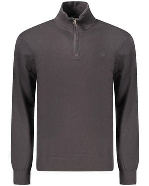 Timberland Black Cotton Men's Jumper - Grey