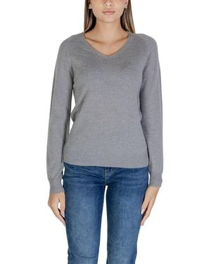 Sandro Ferrone Grey Merino Tops & T