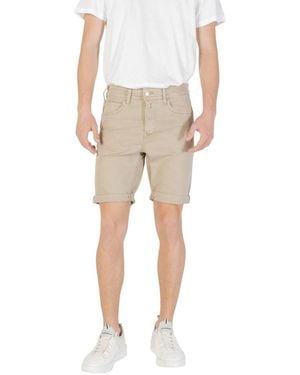 Replay Cotton Bermuda - Natural