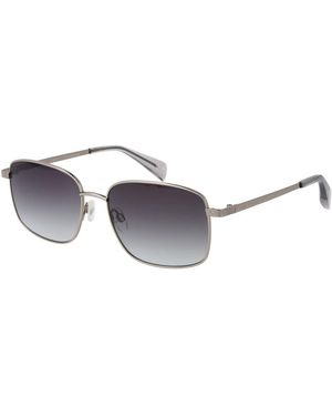 Ted Baker Gray Metal Sunglasses - Metallic