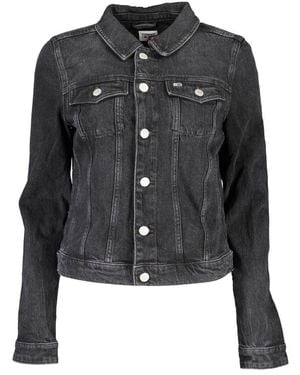 Tommy Hilfiger Cotton Jackets & Coat - Black