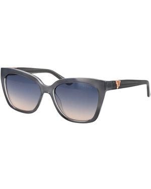 Guess Gray Plastic Sunglasses - Blue