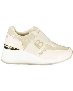 Laura Biagiotti Beige Polyurethane Sneaker - White