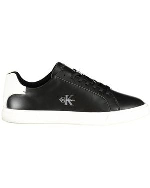 Calvin Klein Black Polyurethane S Sneaker
