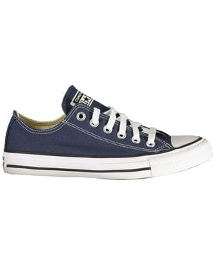 Converse Blue Textile Athletic Sneakers
