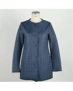 Emilio Romanelli Elegant Blue Polyester Jacket