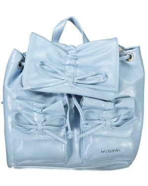 Desigual Azzurro Poliuretano Backpack - Blue
