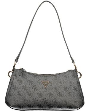 Guess Black Polyethylene Handbag - Grey
