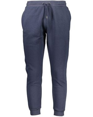 Roberto Cavalli Blu Polyester Sweatpant - Blue