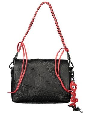 Desigual Black Polyurethane Bag