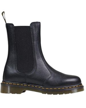 Dr. Martens Black Leather Ankle Boots