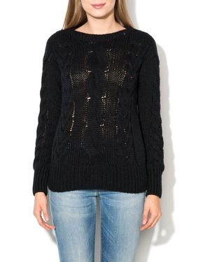 Gas Black Wool Sweatshirt