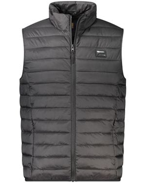 Roberto Cavalli Nero Polyester Jacket - Gray
