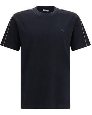 Burberry Black Cotton T