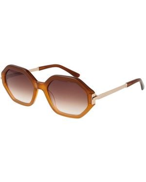 Sandro Brown Acetate Sunglasses
