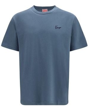 KENZO Blue Cotton T