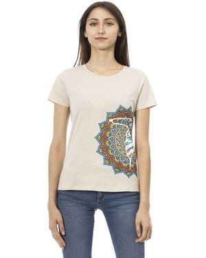 TRUSSARDI ACTION Beige Cotton T - Natural