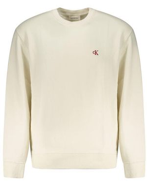 Calvin Klein Cotton Jumper - White