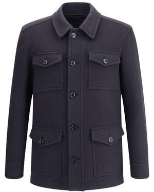 Tom Ford Double Splittable Jacket - Blue