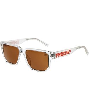 Timberland Transparent Unisex Sunglasses - Brown