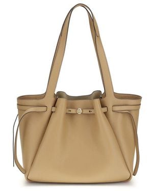 Tory Burch Beige Leather Handbag - Natural