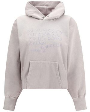 Maison Margiela Multicolour Cotton Sweatshirt - Grey