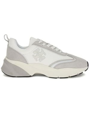 Tory Burch White Calf Leather Bos Taurus Athletic Trainers