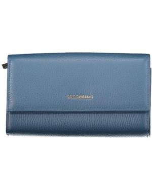 Coccinelle Blue Leather Wallet