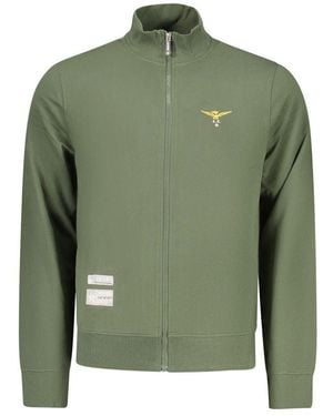 Accademia Militare Verde Cotton Menswear Sweatshirt - Green