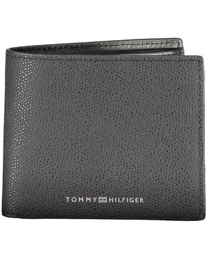 Tommy Hilfiger Black Polyethylene Wallet - Grey