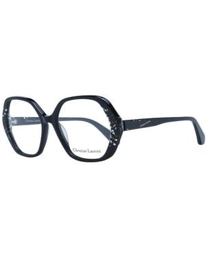 Christian Lacroix Black Acetate Glasses (frames) - Blue