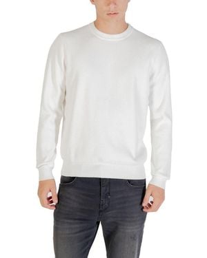 Antony Morato Beige Polyester Sweatshirt - White