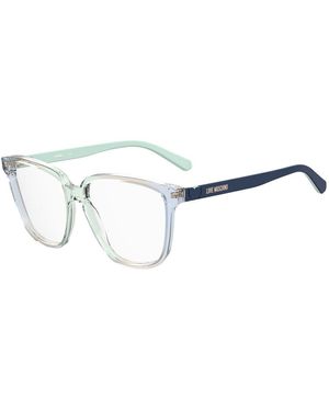 Love Moschino Blue Acetate Frames