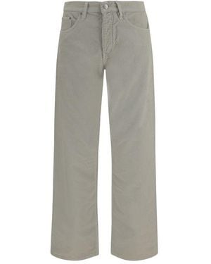 sunflower Gray Cotton Casual Pants