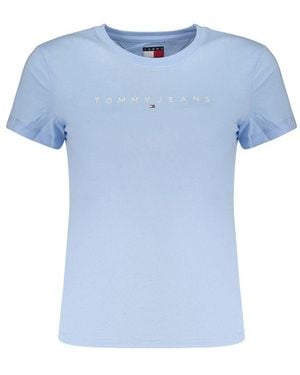 Tommy Hilfiger Azzurro Cotton 's T - Blue