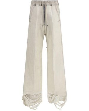 Rick Owens Wide Bela Trousers - Natural