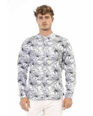 Baldinini Gray Cotton Shirt