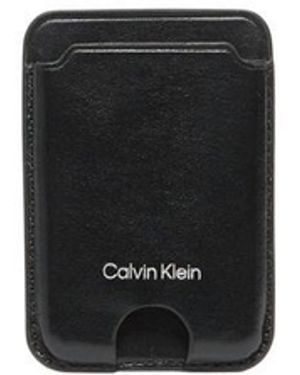 Calvin Klein Black Leather Cardholder