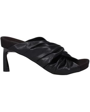 Stella McCartney Black Leather Sandal